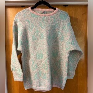 Vintage Benetton O12 mohair blend sweater